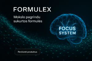 Brain Focus Formula – papildas koncentracijai | Formulex